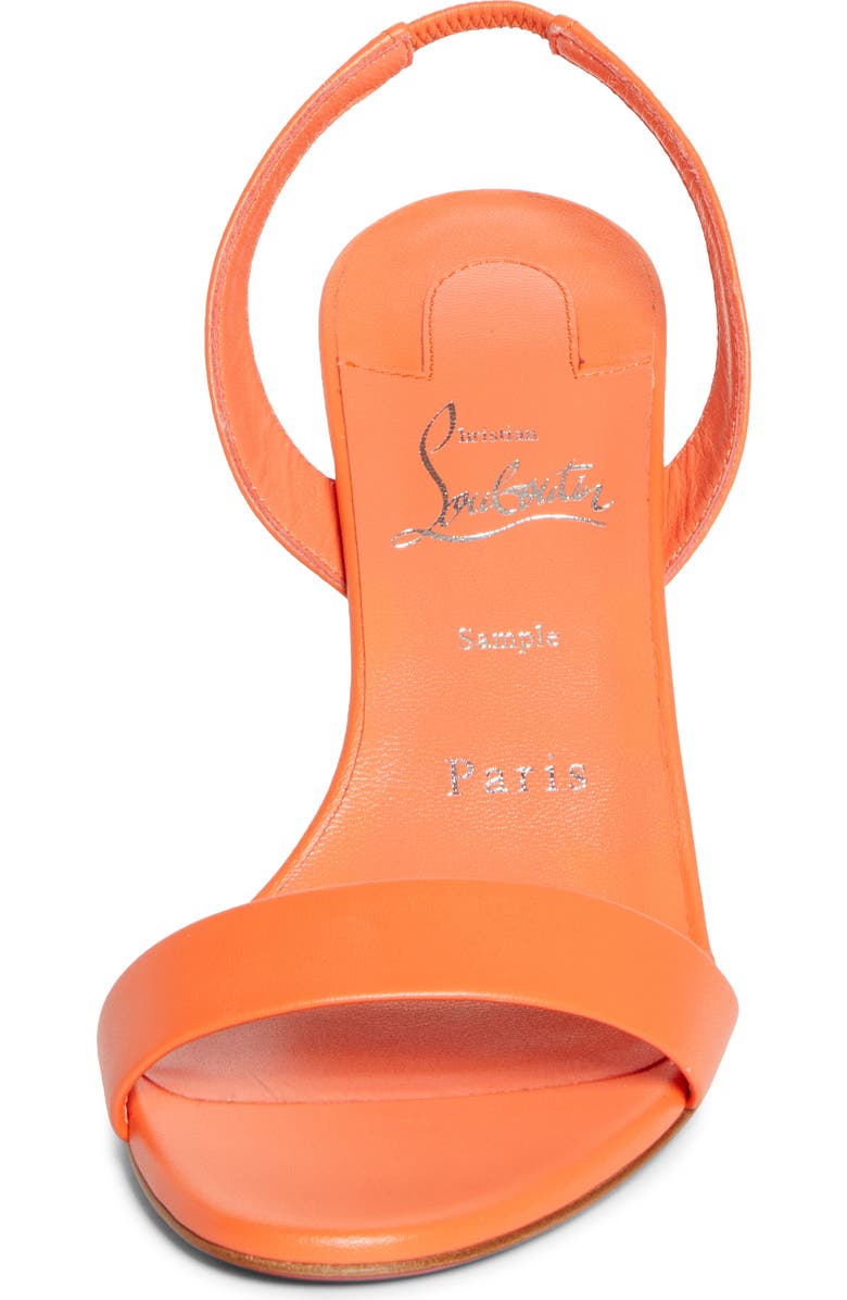 Christian Louboutin Marilyn Slingback Sandal, Alternate, color, Caruzo/ Caruzo