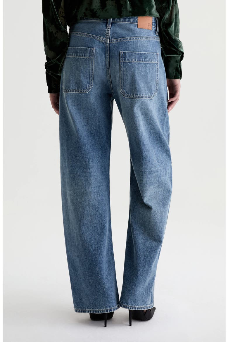 Mercer High Waist Barrel Jeans, Alternate, color, VIBRATO