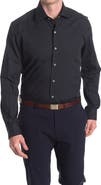 Zanella Milano Tailored Fit Jacquard Button-Up Shirt