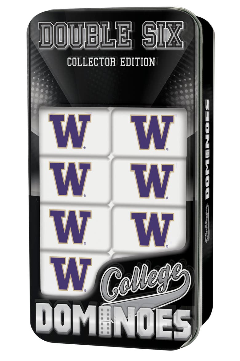 Washington Huskies Dominoes, Main, color, Multicolor