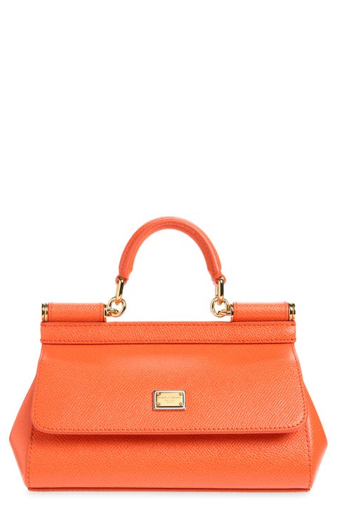 Sicily Leather Top Handle Bag
