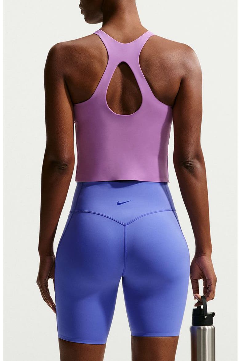 Universa Medium Support Padded Sports Bra Tank, Alternate, color, LIGHT MAGENTA/ DUSTY BERRY