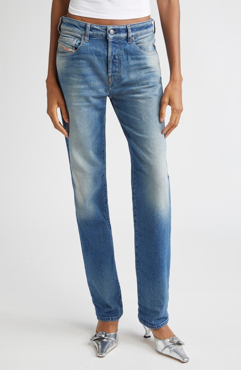 DIESEL<sup>®</sup> 1989 D-Mine Low Rise Straight Leg Jeans, Main, color, Denim