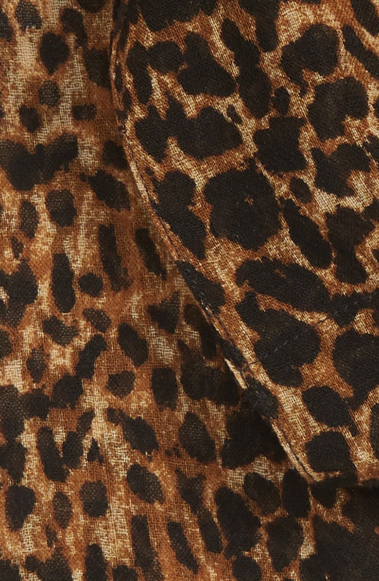 Saint Laurent Random Skinny Wool Scarf, Alternate, color,