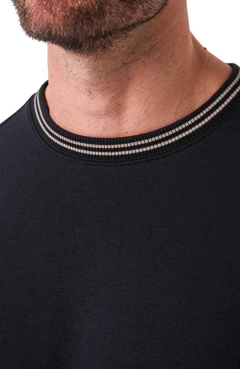 TravisMathew Social Club Contrast Stripe Sweatshirt, Alternate, color, 