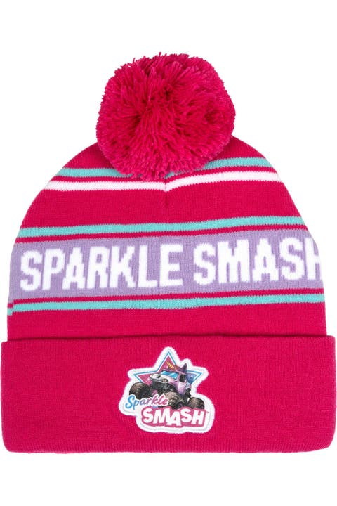 Sparkle Smash Knit Beanie Hat
