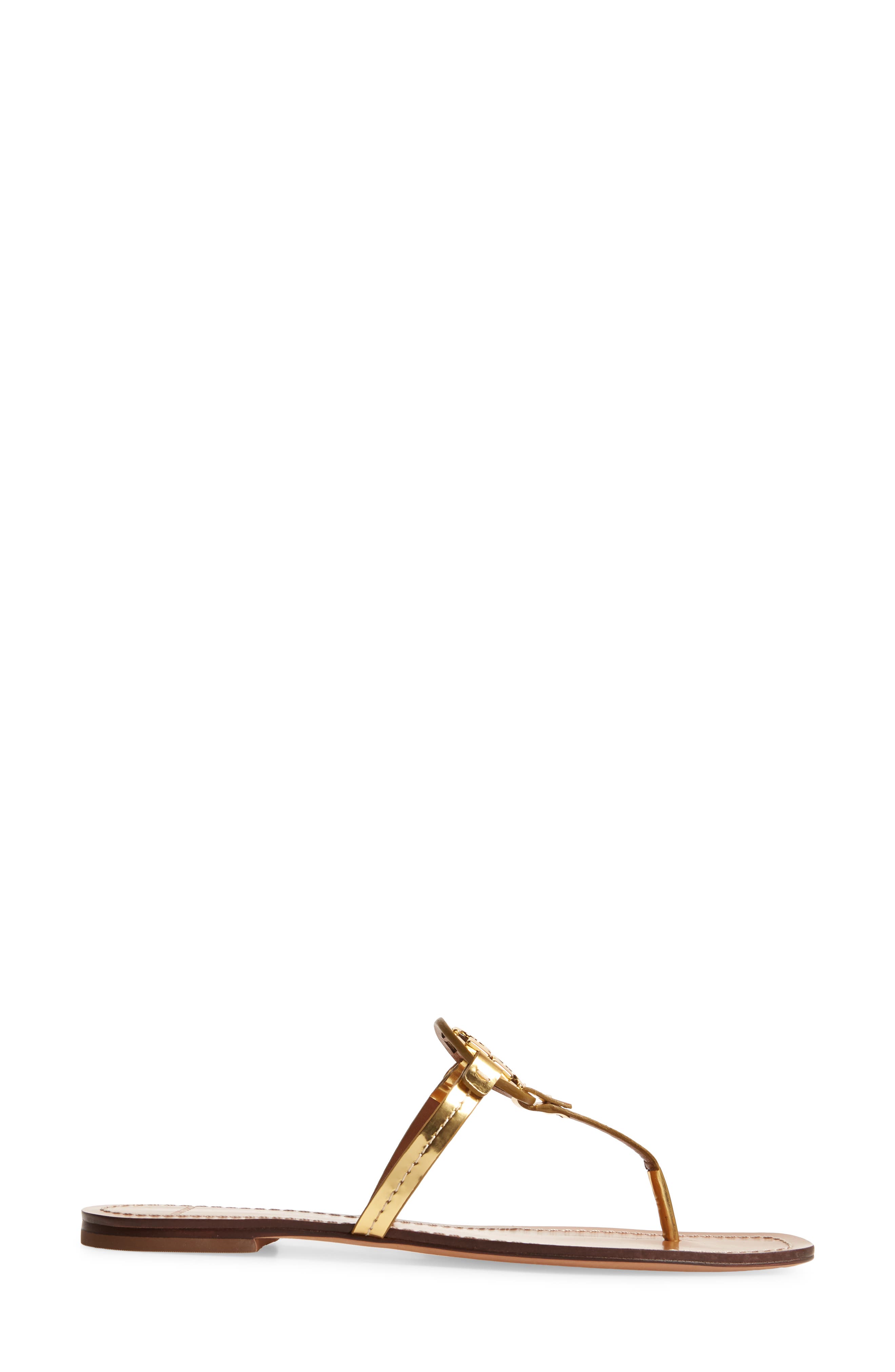 Mini Miller Flip Flop, Alternate, color, GOLD