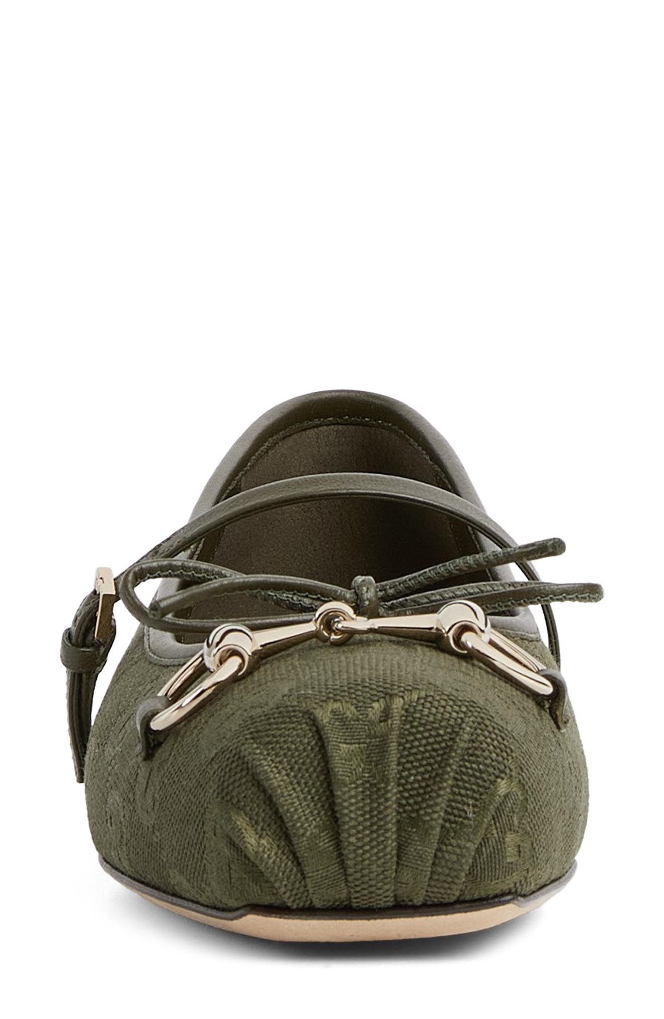 Gucci Horsebit Mary Jane Ballet Flat, Alternate, color, 