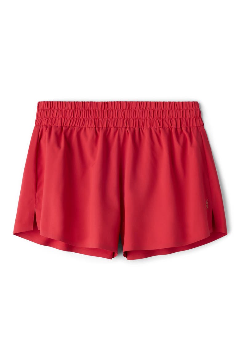 Mirage 3-Inch Lined Recycled Polyester Running Shorts, Alternate, color, CABANA RED