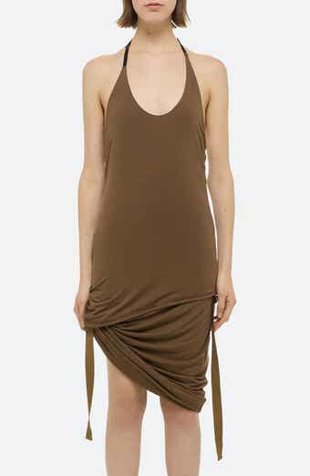 Harness Detail Knit Halter Top