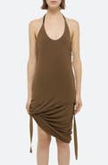 Helmut Lang Harness Detail Knit Halter Top