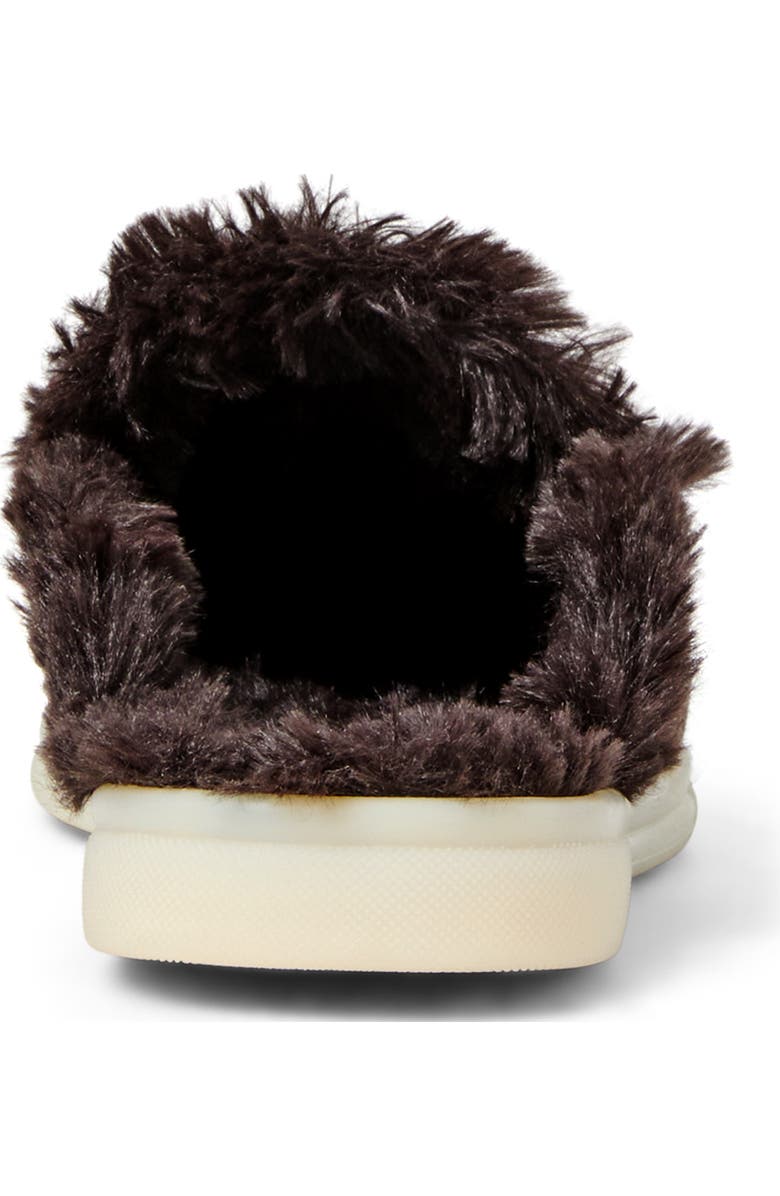 Bruno Magli Palmer Genuine Shearling Lined Mule, Alternate, color, Dark Brown Suede