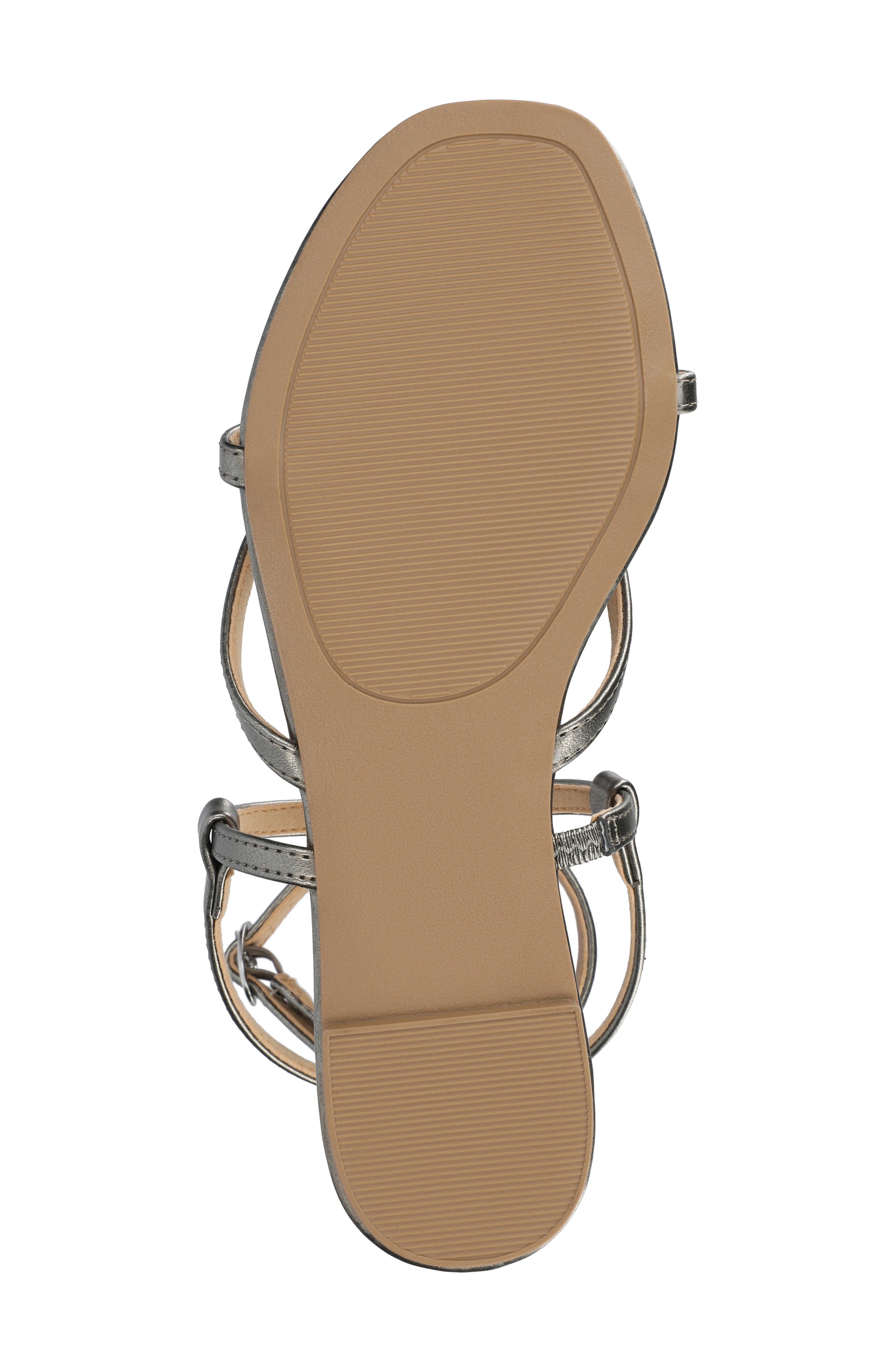 Journee Collection Serissa Ankle Strap Sandal, Alternate, color, Pewter