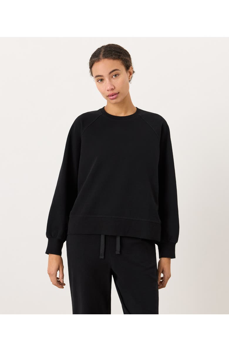 Pact CloudKnit Raglan Crew, Main, color, Black