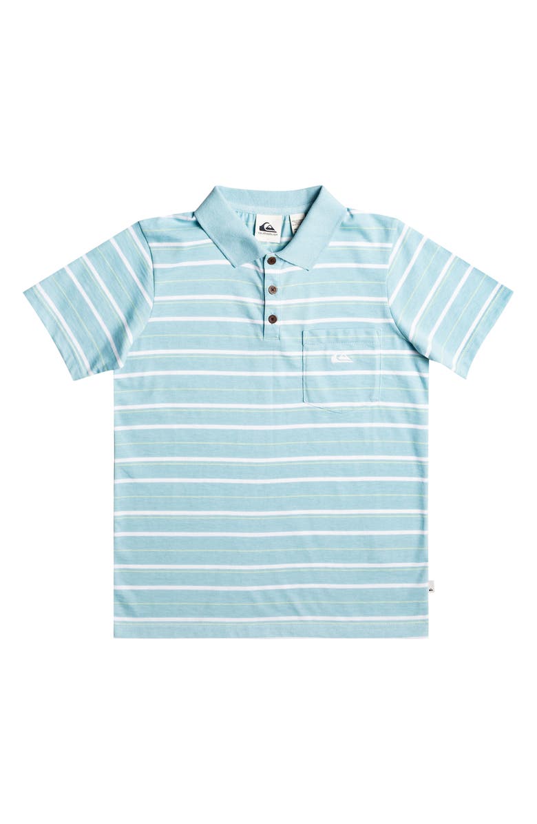 Quiksilver Kids' Stripe Polo, Main, color, 