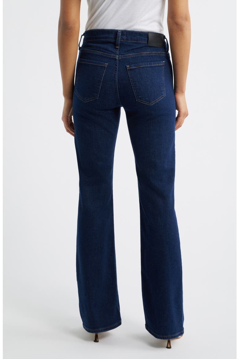 Genova Low Rise Bootcut Jeans, Alternate, color, DARK INDIGO