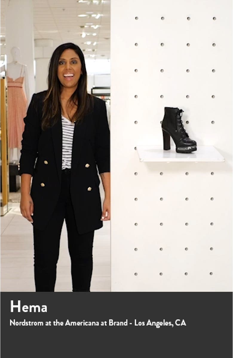 Irella Platform Combat Boot, sales video thumbnail