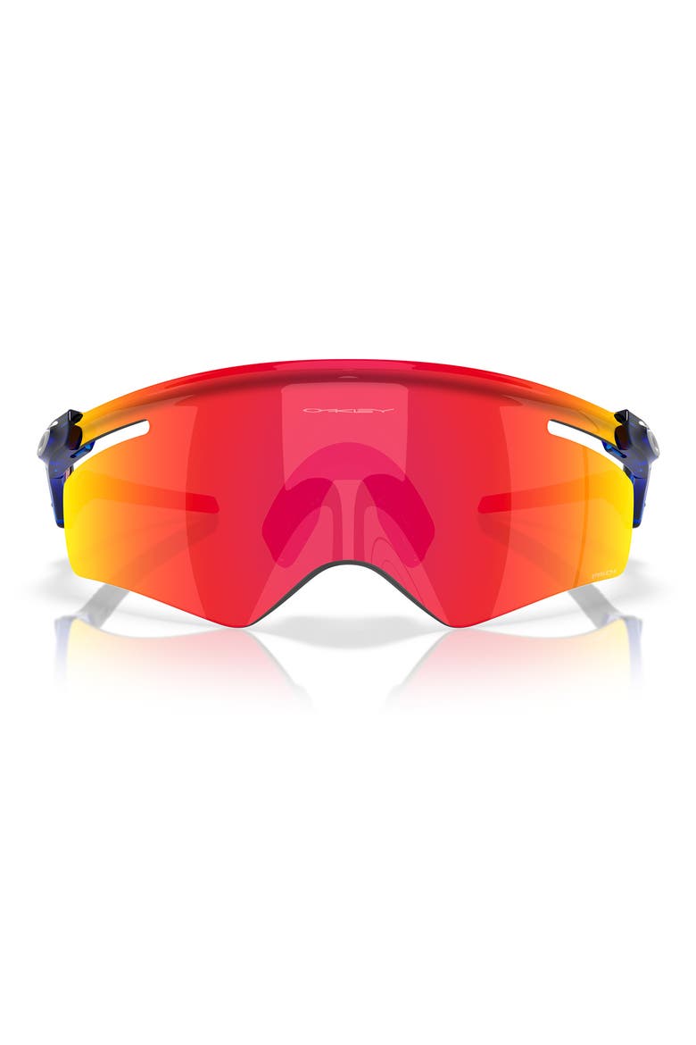 QNTM Kato™ 156mm Prizm™ Shield Sunglasses, Main, color, RUBY