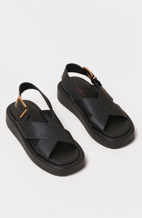 Anto Slingback Flatform Sandal