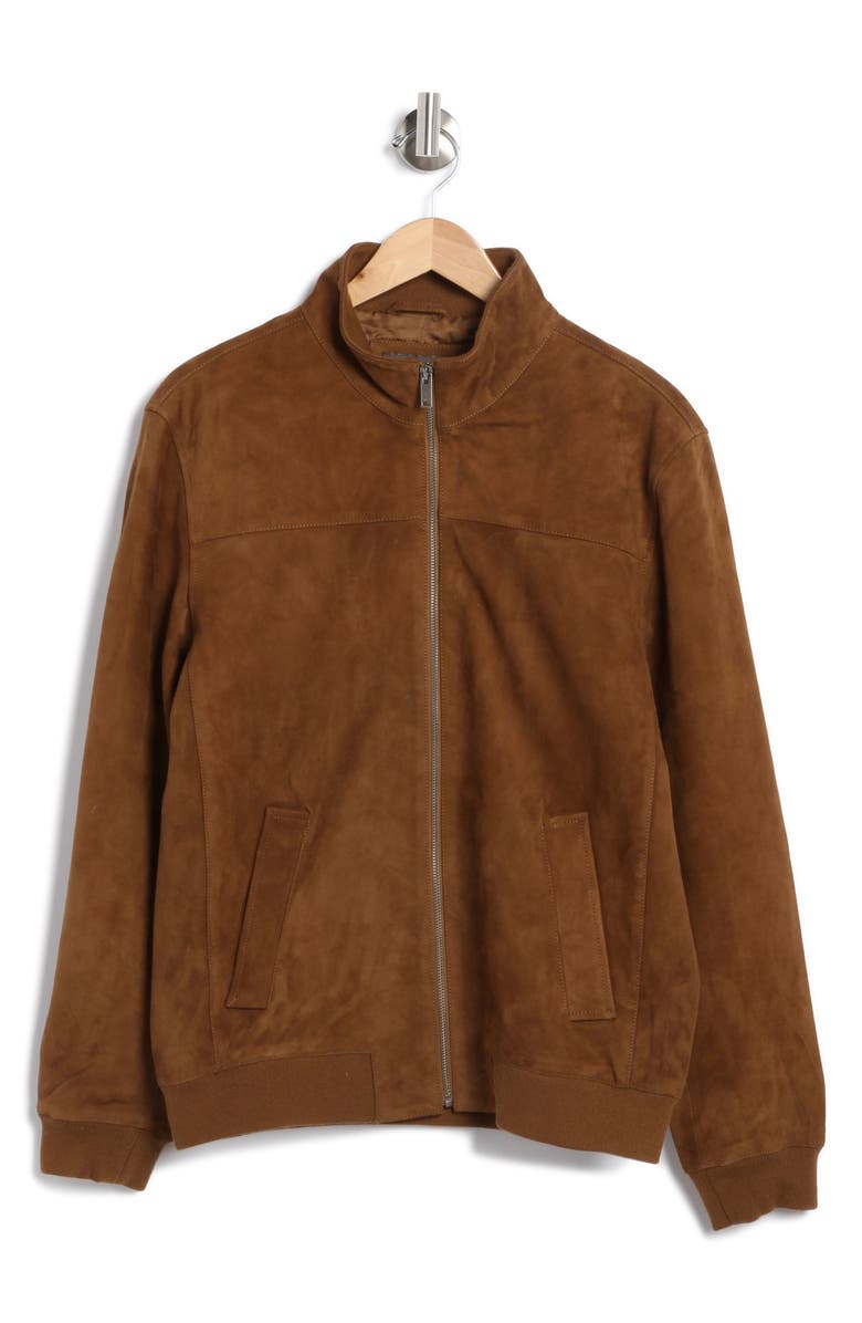 Slate & Stone Suede Racer Jacket, Alternate, color, 