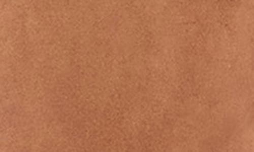 Karen Kane Presley Faux Suede Bootcut Pants In Cognac