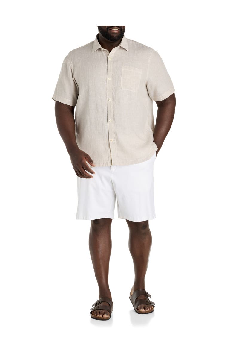 Tommy Bahama Big & Tall Breezer Linen Sport Shirt, Alternate, color, 