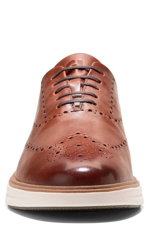Cole Haan Øriginalgrand Cityspectre Wingtip Wholecut Shoe In Brown