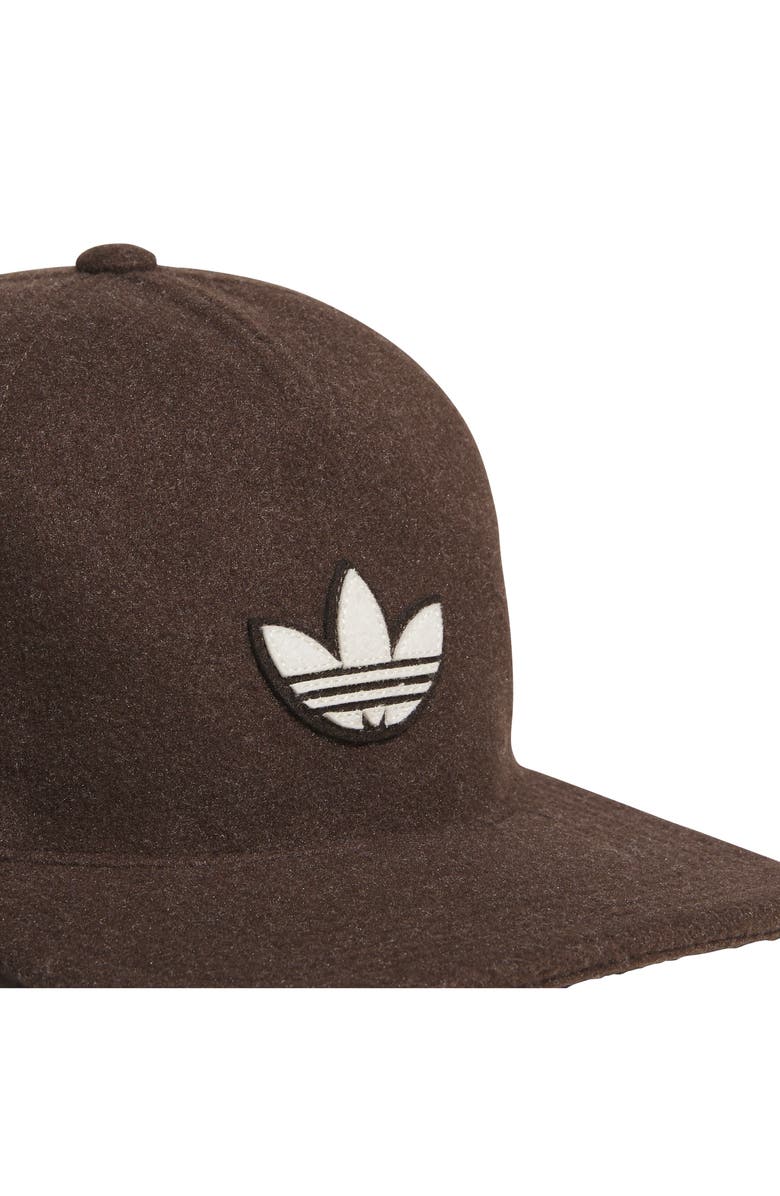 adidas Heritage Cotton Blend Baseball Cap, Alternate, color, Dark Brown/ Off White