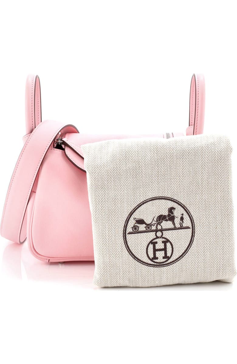 Pre-Owned Hermes Lindy Bag Swift Mini, Alternate, color, Rose Sakura