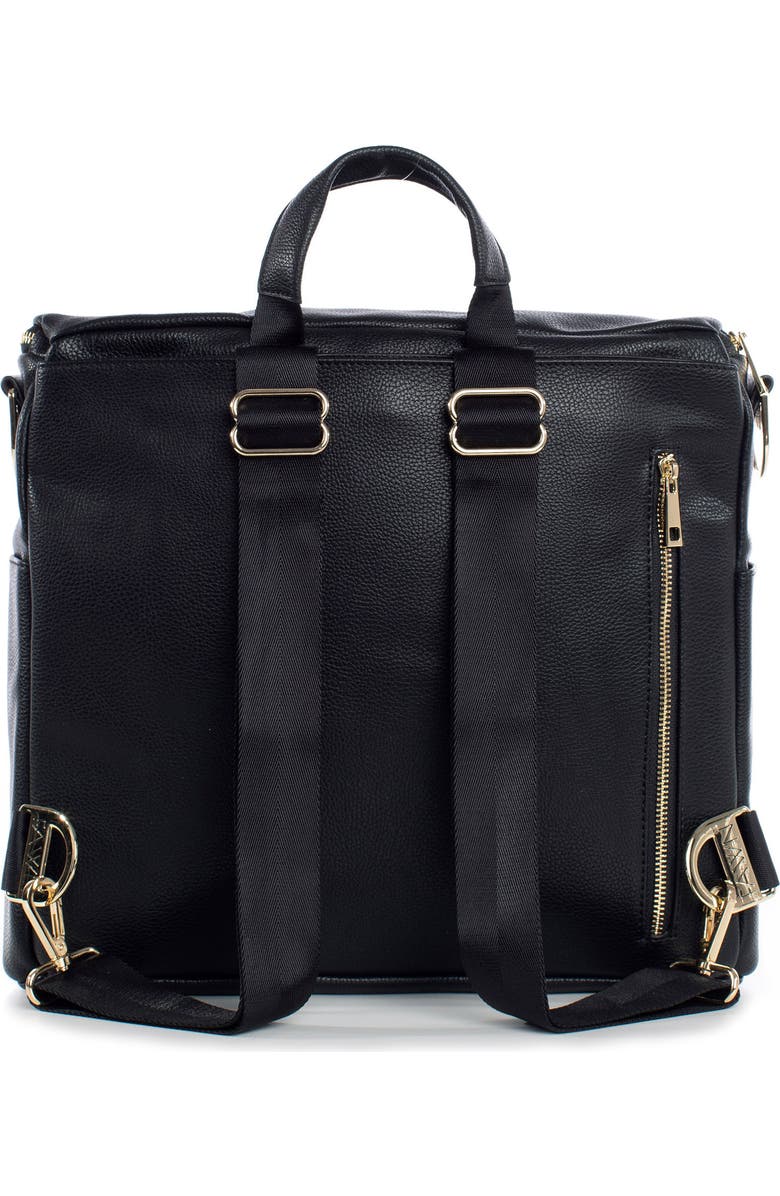 Fawn Design The Original Convertible Water Resistant Faux Leather Diaper Bag, Alternate, color,