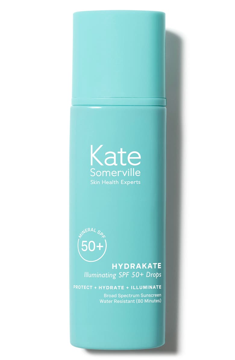 Kate Somerville<sup>®</sup> HydraKate Illuminating SPF 50+ Drops, Main, color, 