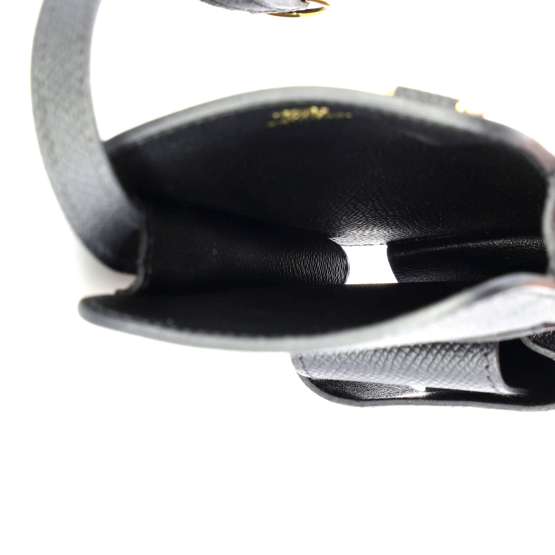 Pre-Owned Hermes Hermesway Phone Case Crossbody Bag Epsom, Alternate, color, Noir