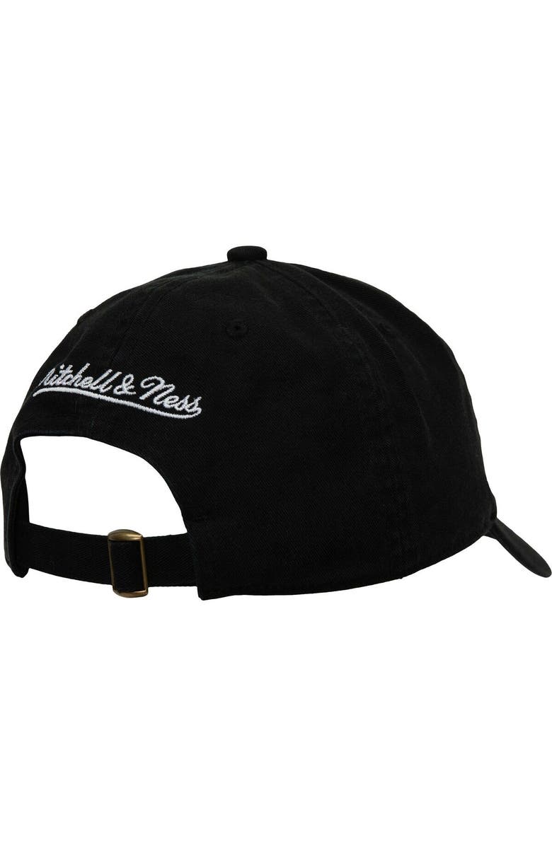 Mitchell & Ness Men's Mitchell & Ness Black Nashville SC x Johnny Cash Boys In Black Adjustable Dad Hat, Alternate, color, Black
