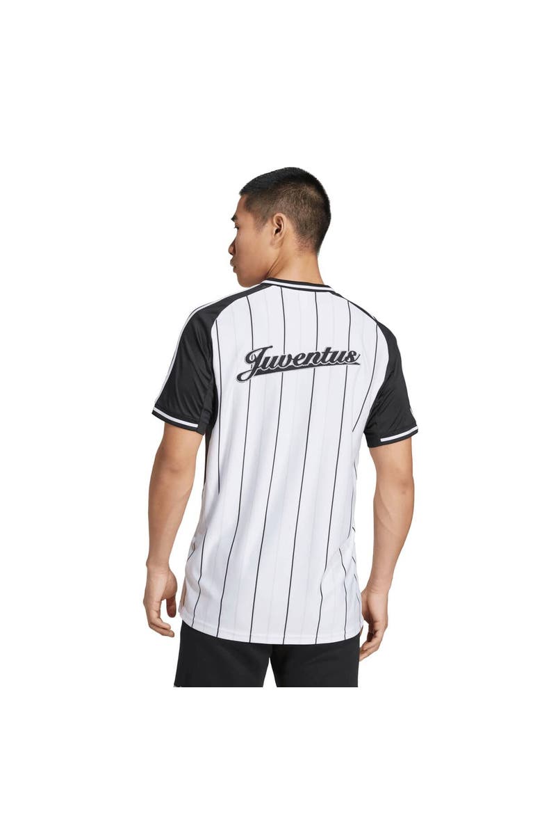 adidas Men's adidas White Juventus US Pack Full-Button Baseball Jersey, Alternate, color,