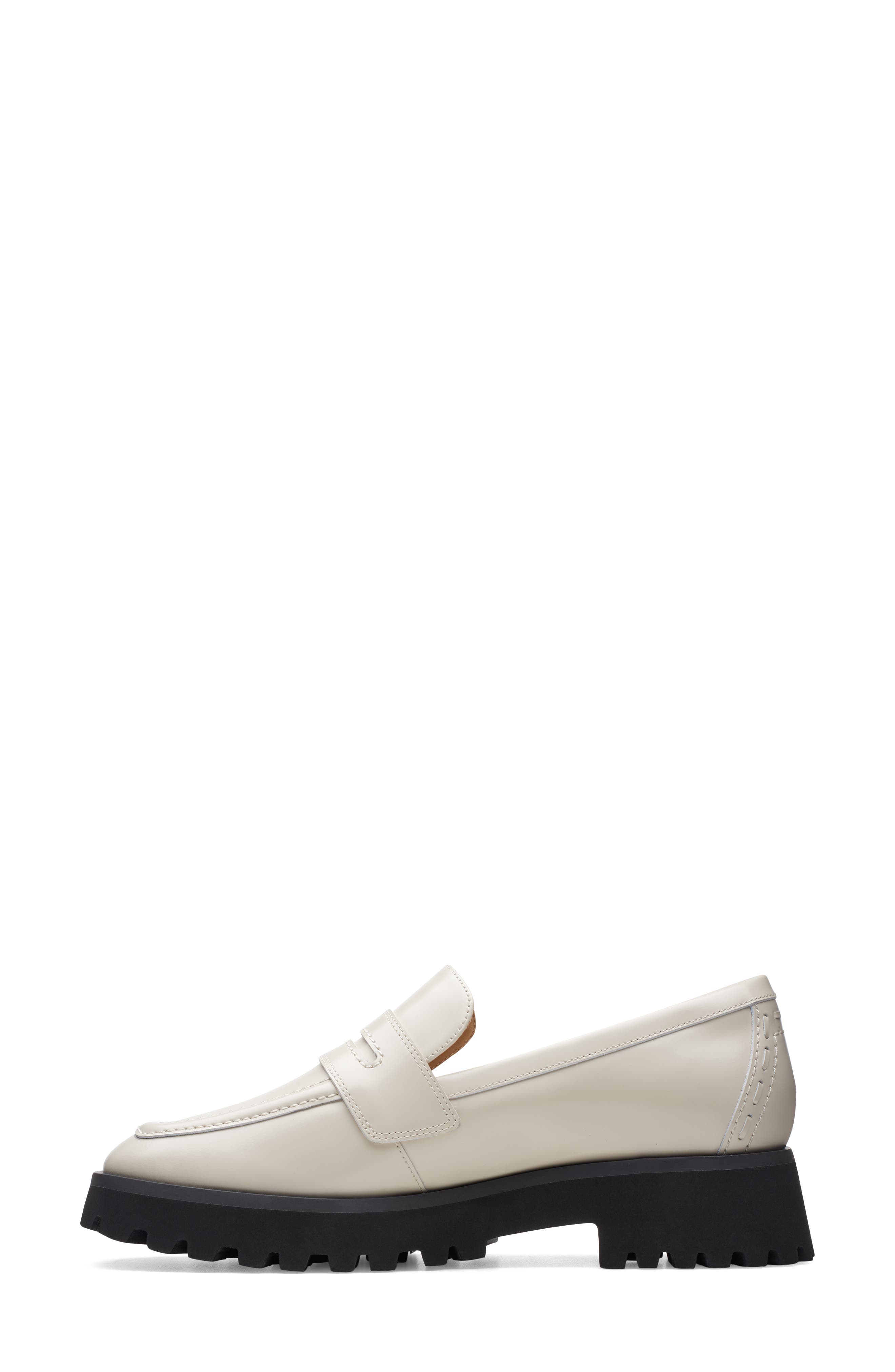 Clarks<sup>®</sup> Stayso Edge Platform Penny Loafer, Alternate, color, 