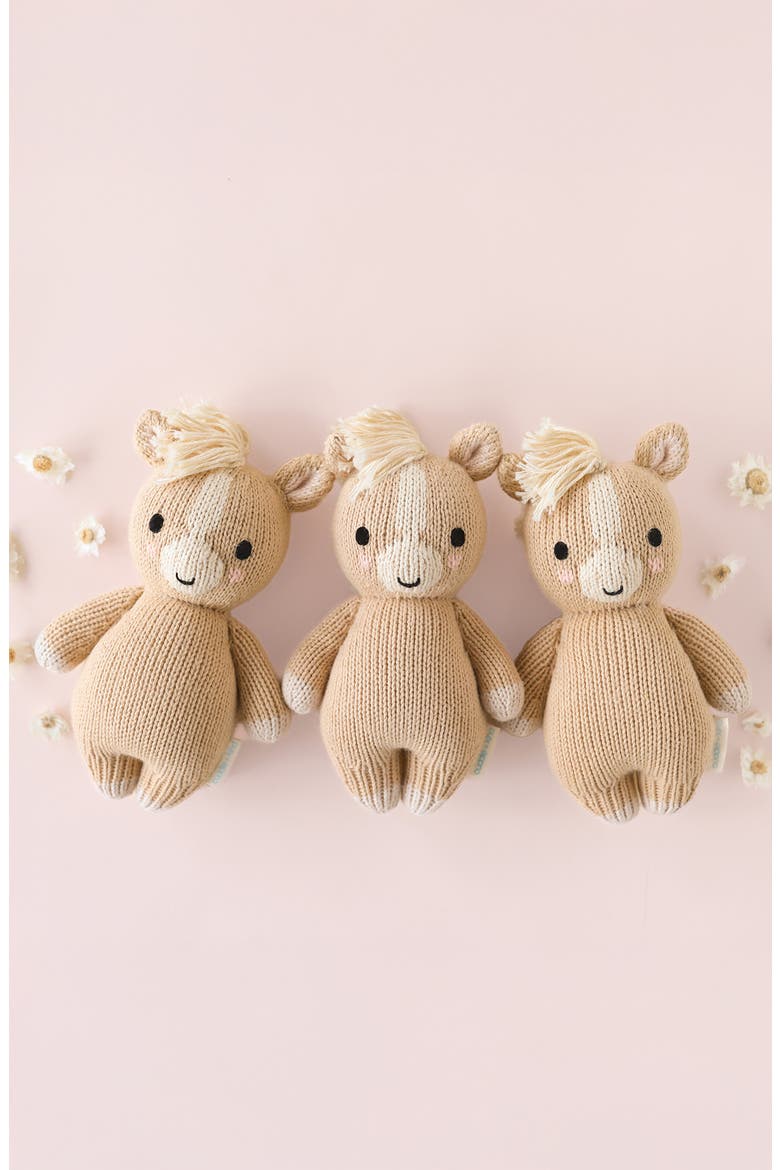 Baby Pony Stuffed Animal, Alternate, color, BEIGE