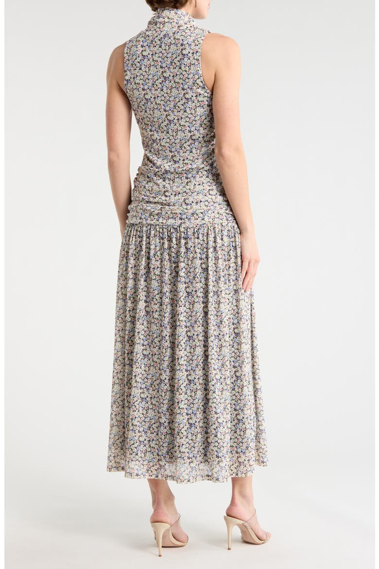 Lillian Floral Sleeveless Dress, Alternate, color, DITSY FLORALS