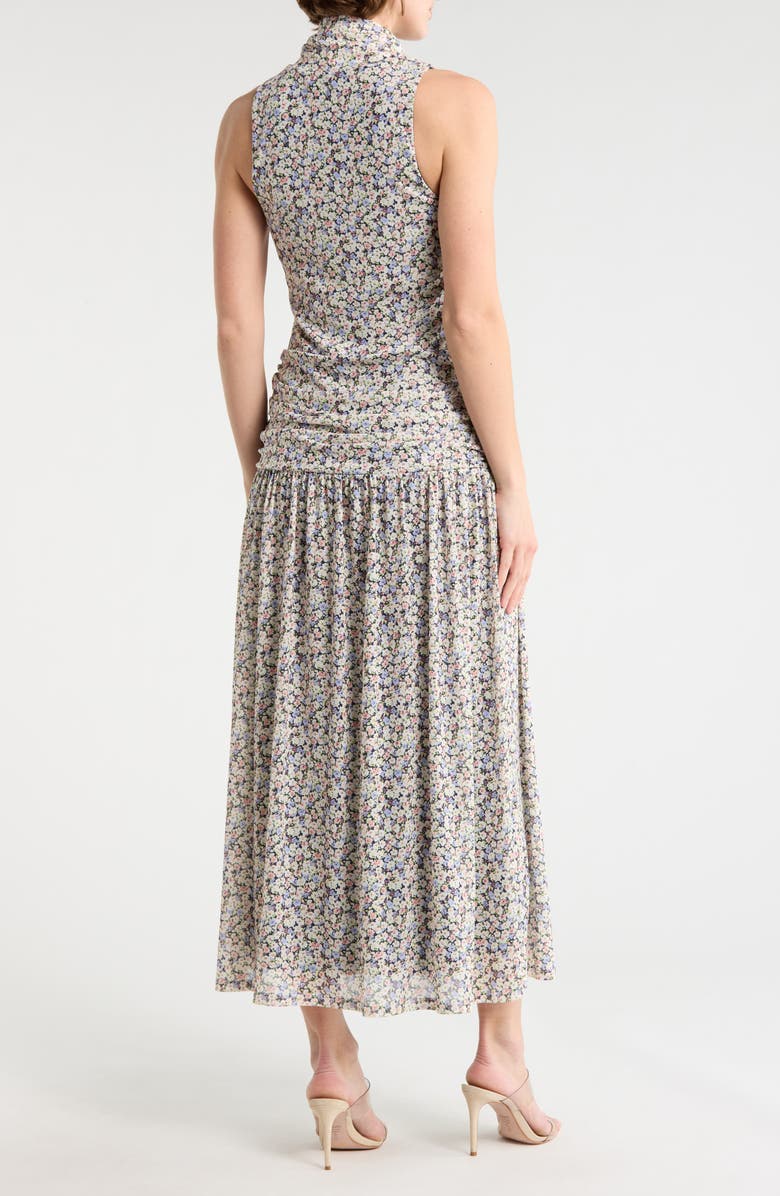 AFRM LOS ANGELES Lillian Floral Sleeveless Dress, Alternate, color, Ditsy Florals