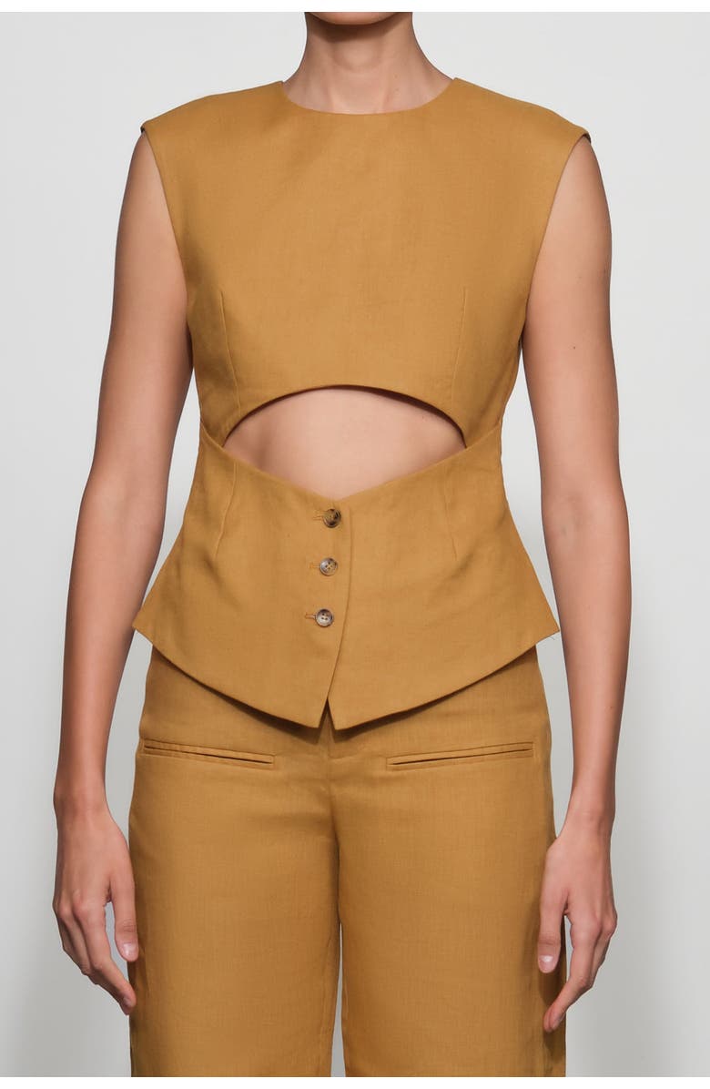 Et Ochs Conan Suiting Pant, Alternate, color, Butterscotch