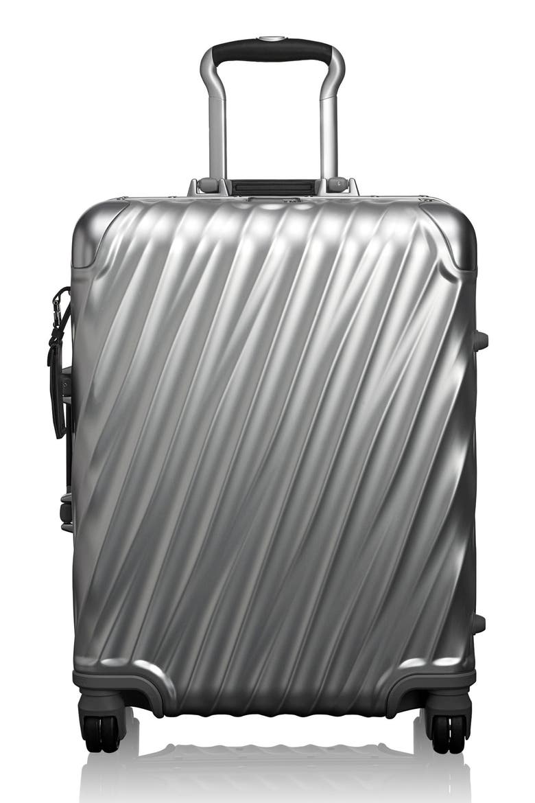 19 Degree Aluminum Large Carry-On, Main, color, SILVER
