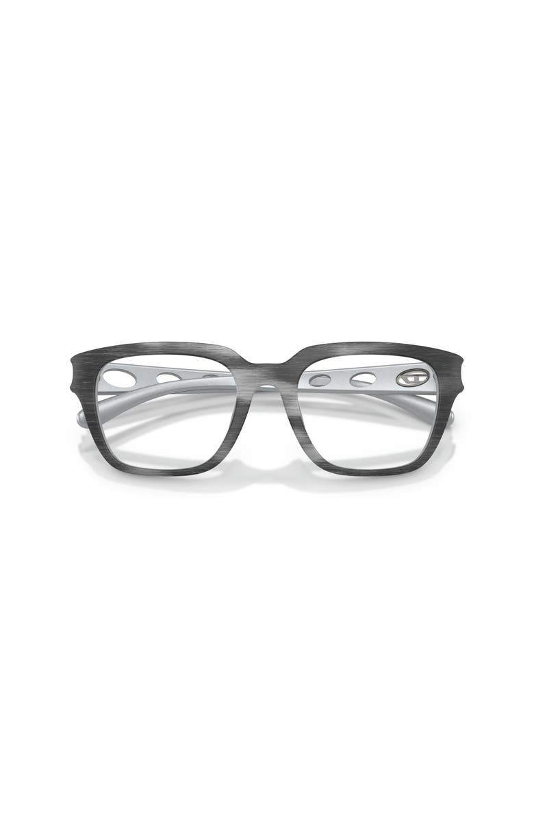 DIESEL<sup>®</sup> 52mm Square optical glasses, Alternate, color, Black