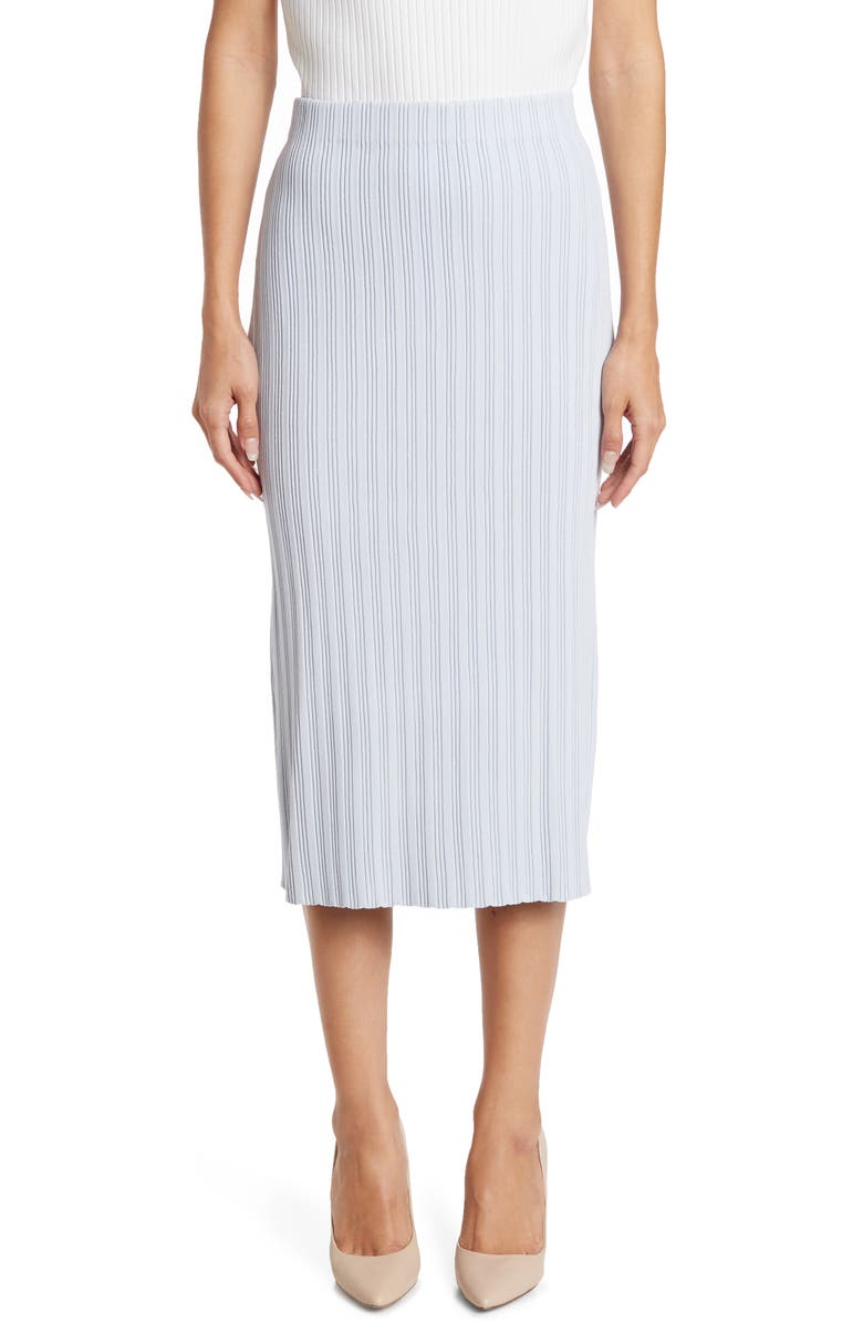 Proenza Schouler White Label Rib Knit Skirt, Main, color,