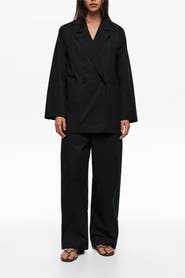 Bimba y Lola Topstitched Tailored Jacket