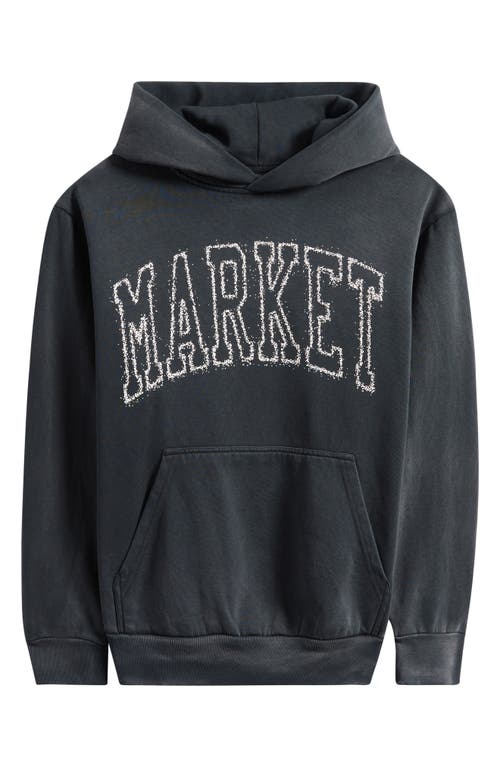 Market Vintage Arc Logo Hoodie In Blue