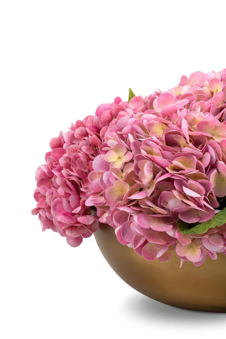 Ian Realtouch Hydrangea Arrangement, Alternate, color, Blush