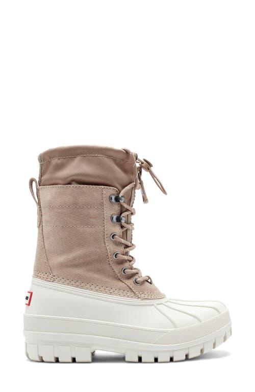 Hunter Skylar Waterproof Boot In White