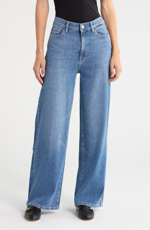 High Waist Wide Leg Jeans