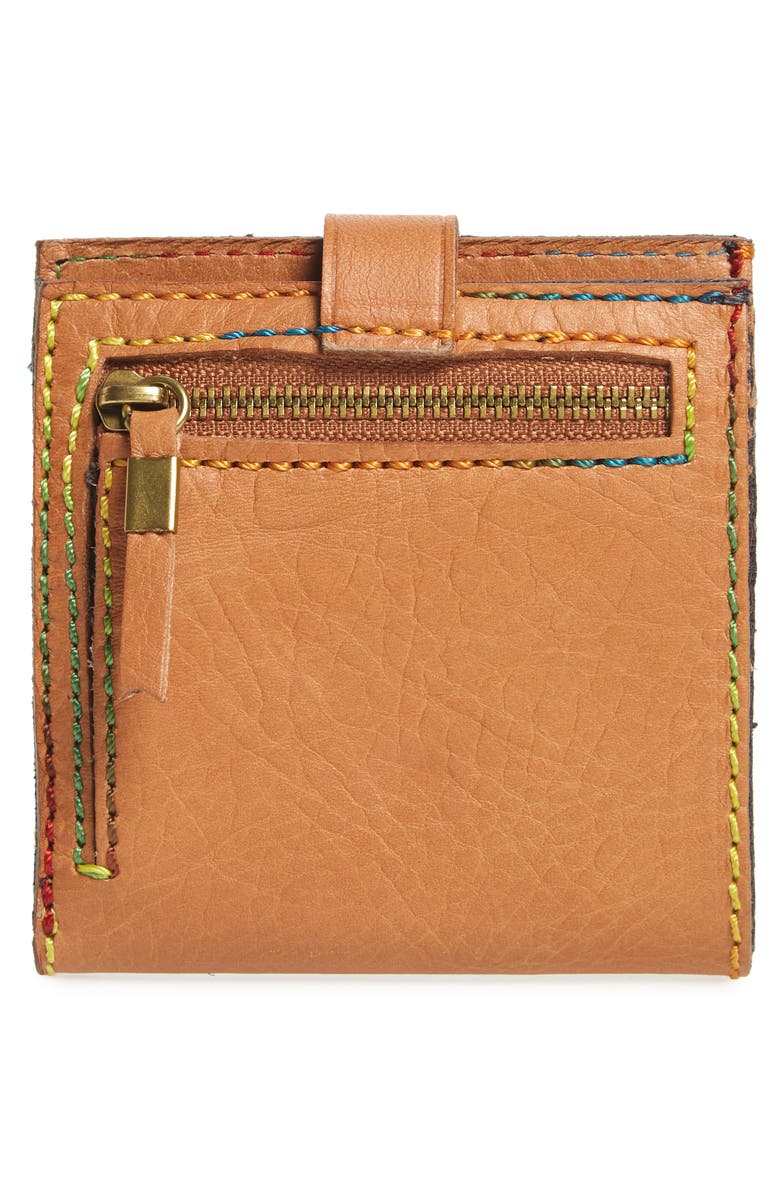 Madewell The Post Bifold Leather Wallet, Alternate, color, 