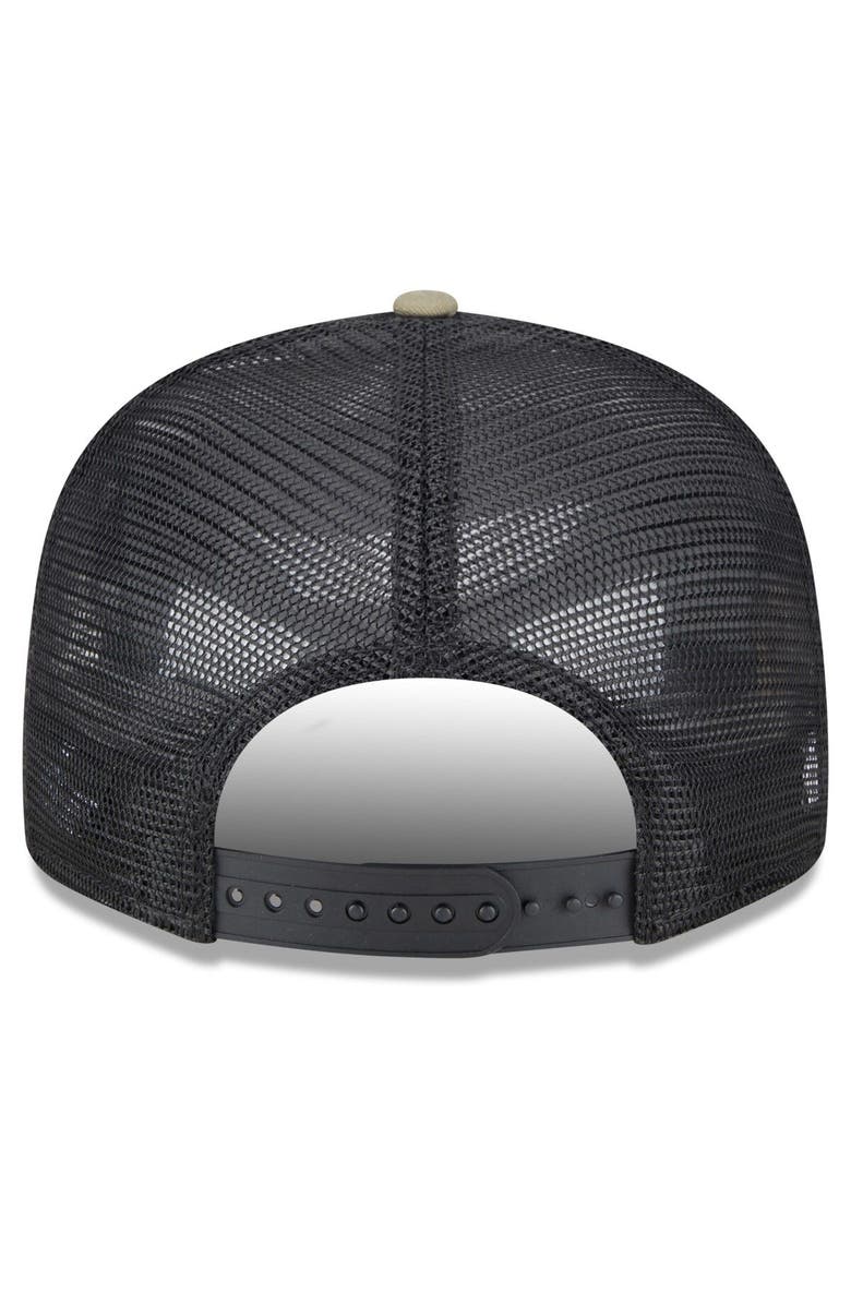 New Era Men's New Era Camo/Black LSU Tigers Classic Trucker 9FIFTY Snapback Hat, Alternate, color, 