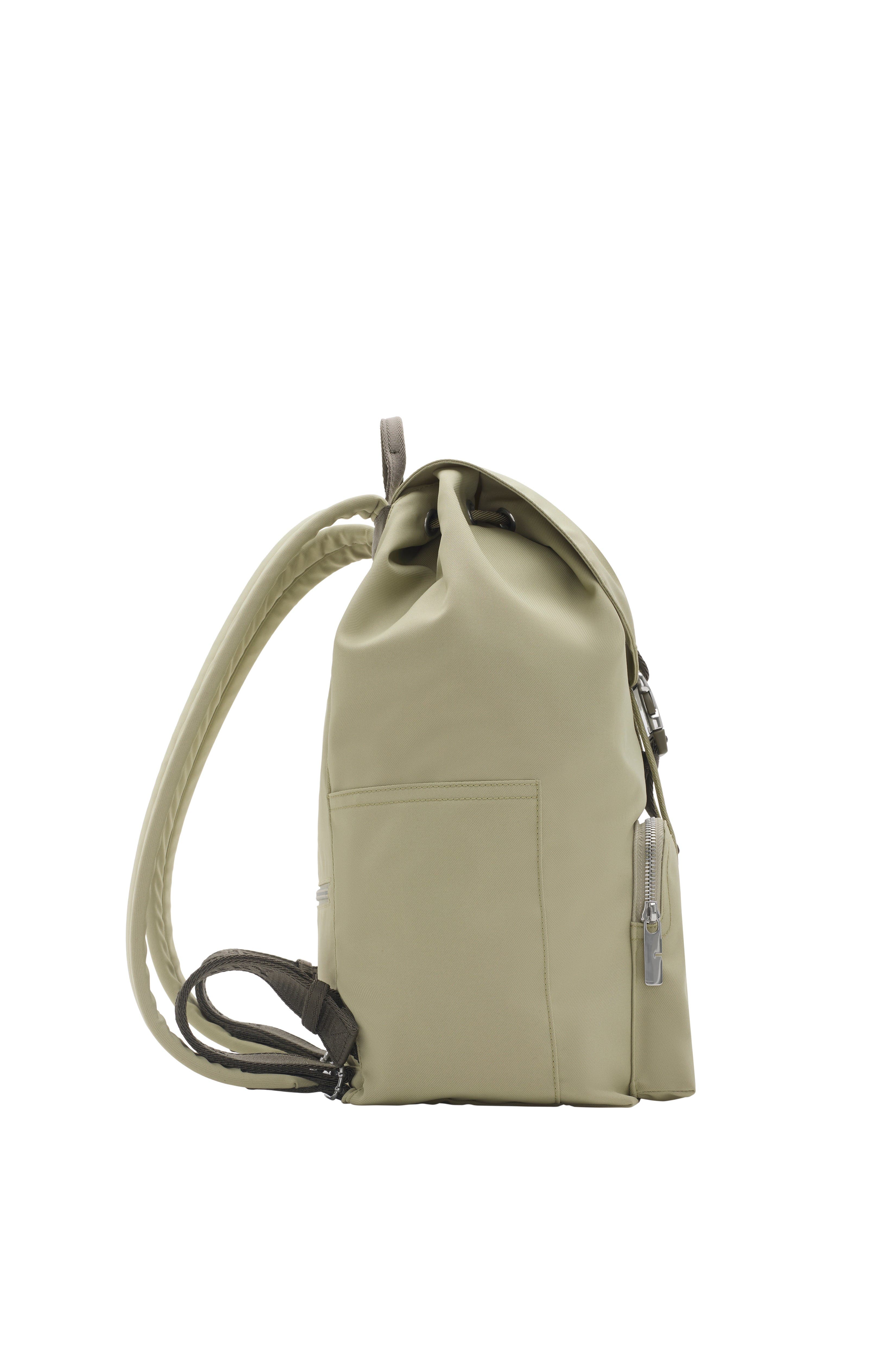 Burberry Orkney Flap Backpack, Alternate, color, Light Hunter